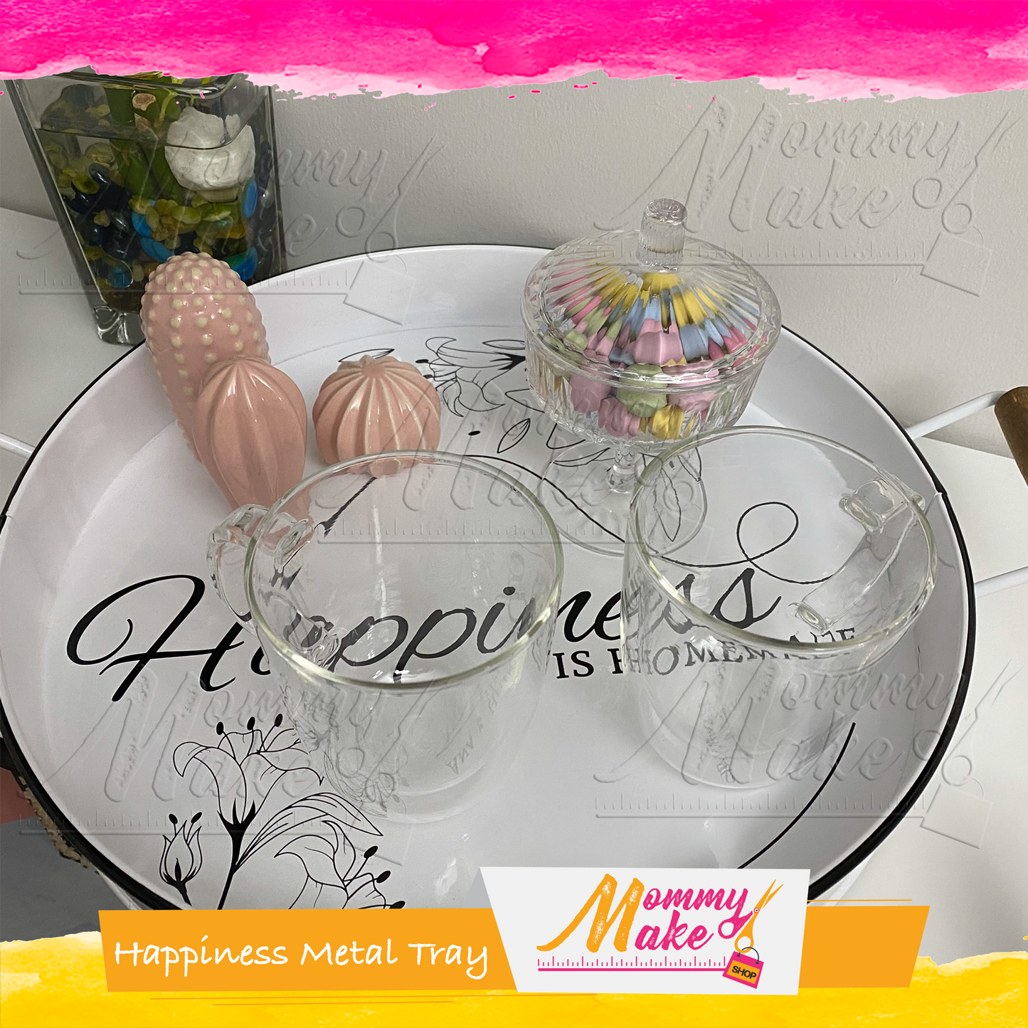 Happiness is Homemade - Metal Tray
