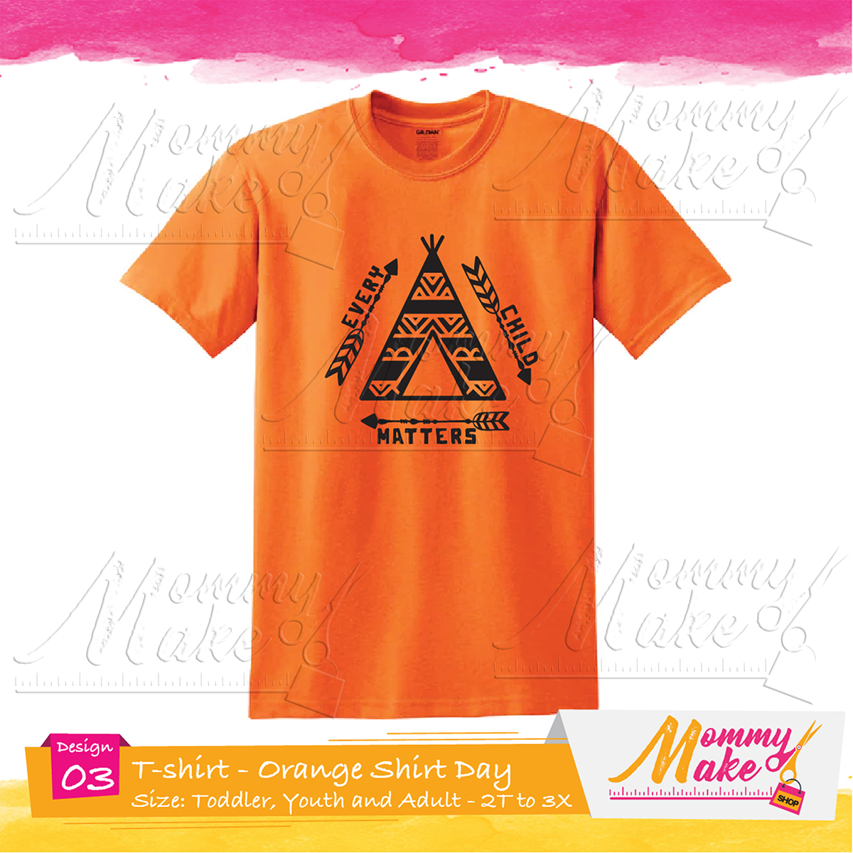 Adult - Every Child Matters – Orange Shirt Day - Cotton