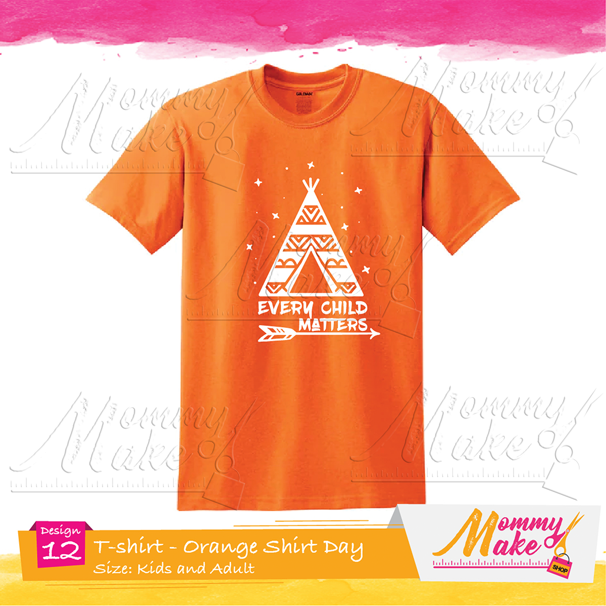 Adult - Every Child Matters – Orange Shirt Day - Cotton