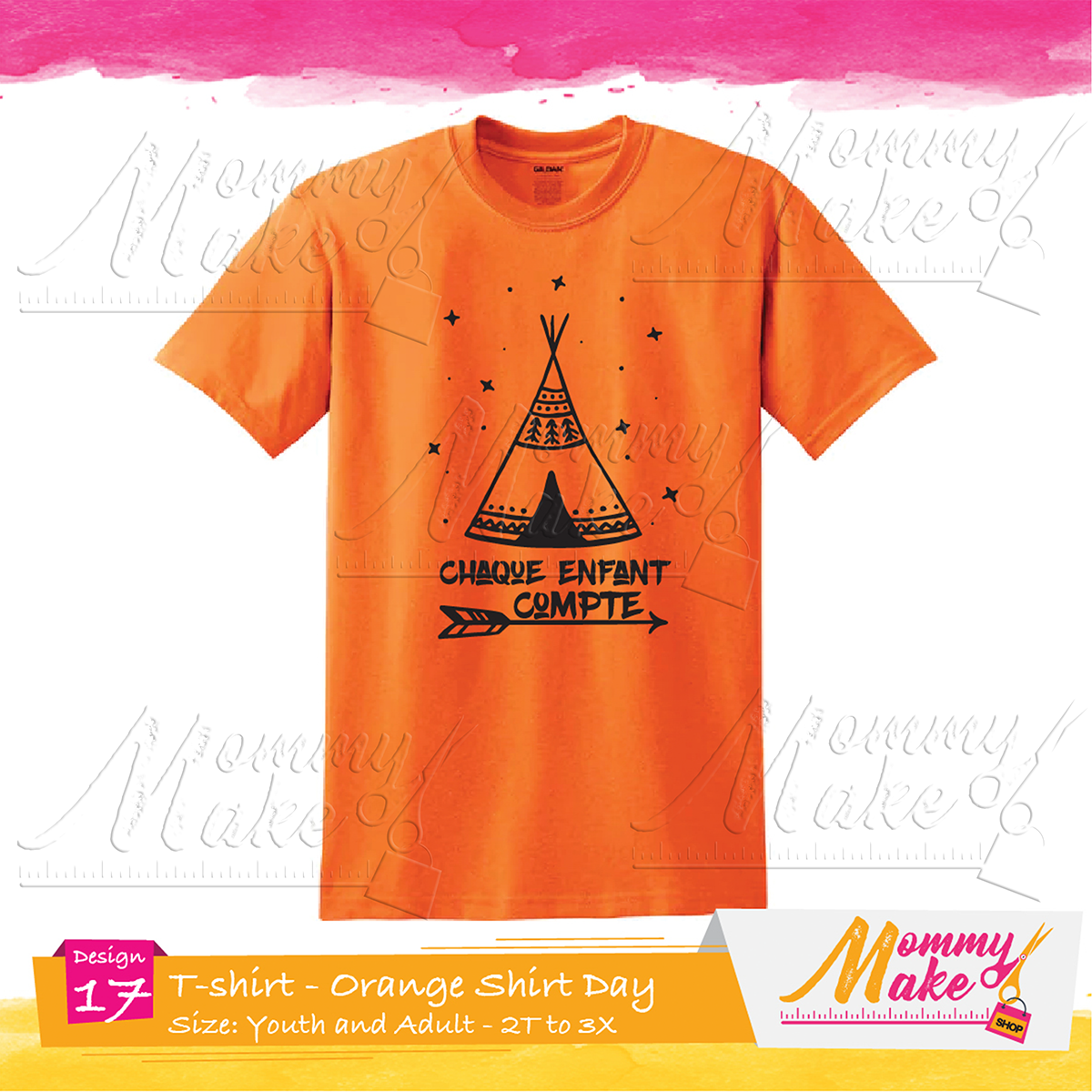 Chaque Enfant Compte – Orange Shirt Day
