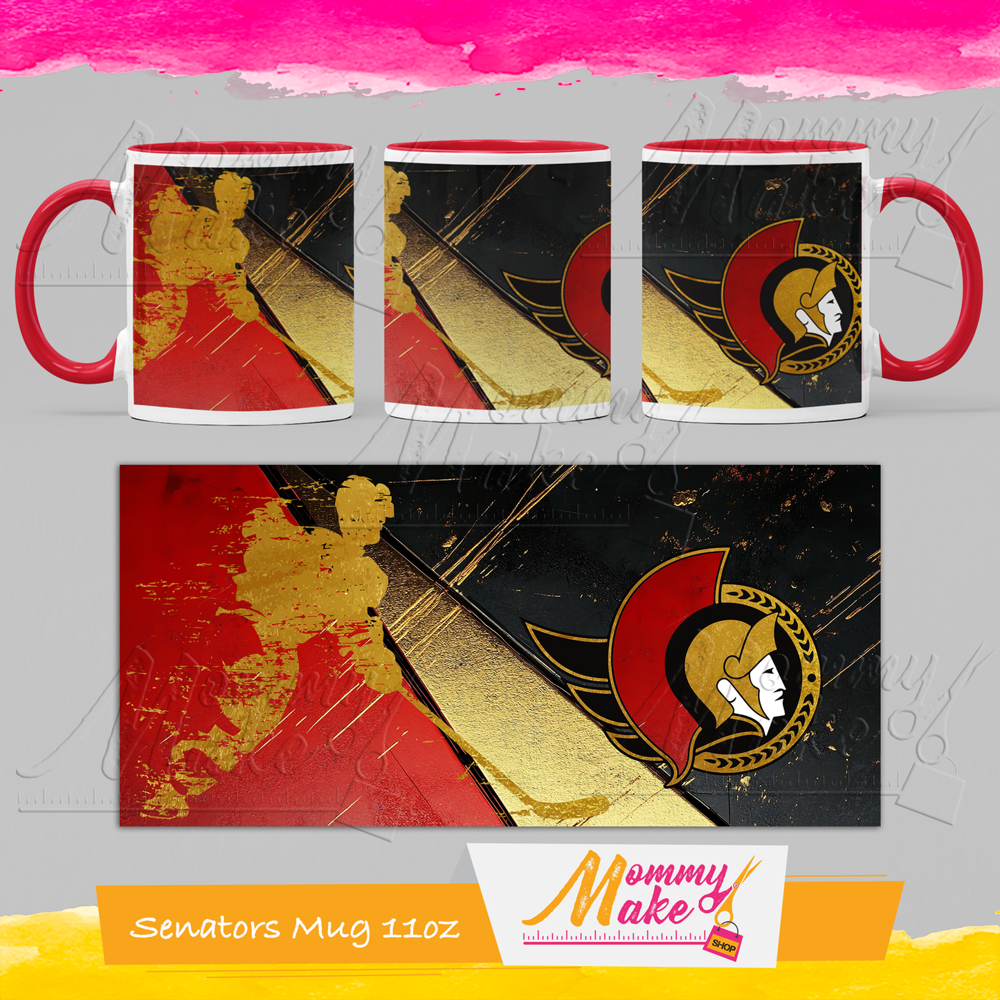 Senators Hockey Mug - 11oz