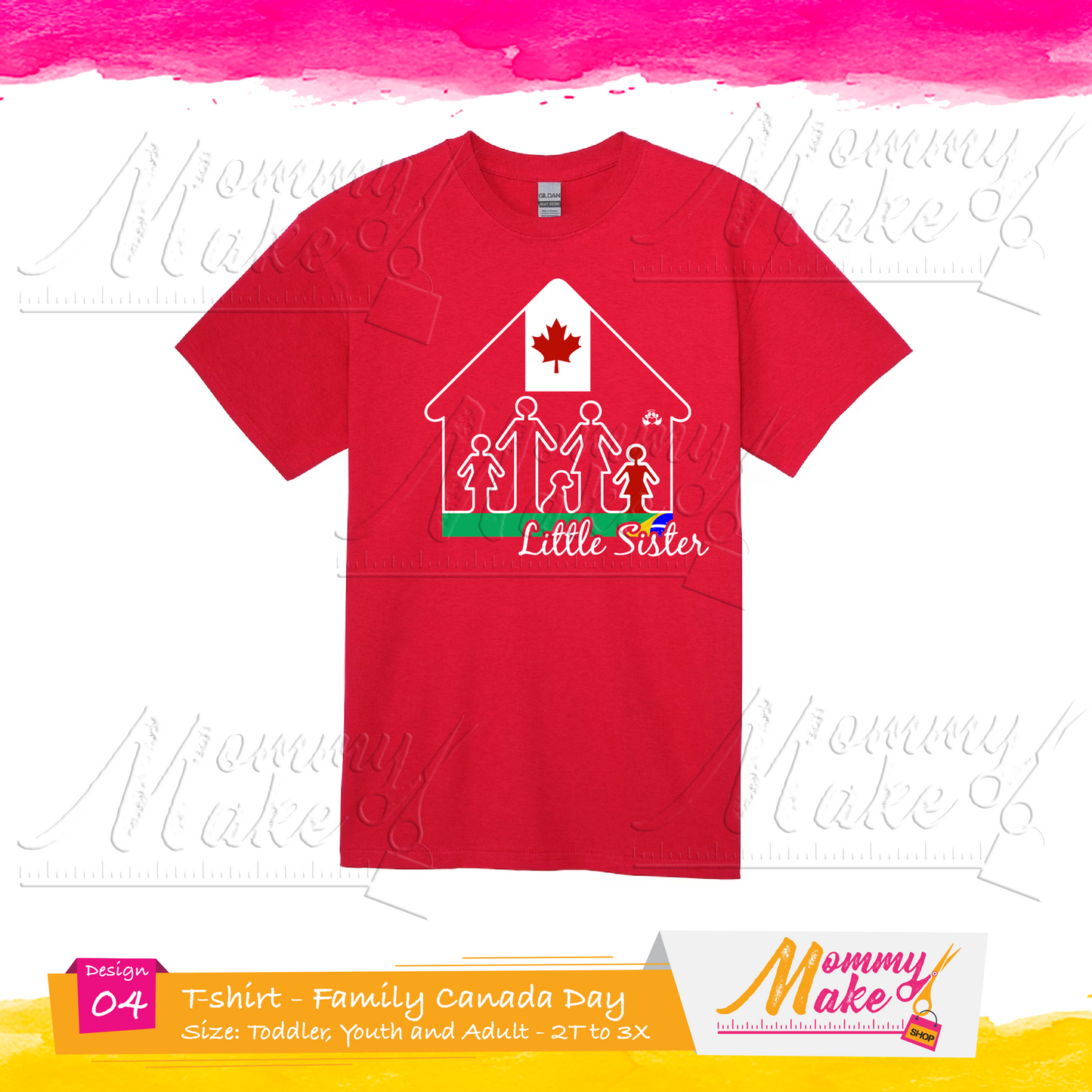 Canada Day T-shirt - Family Canada - Brazil