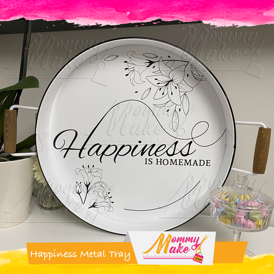 Happiness is Homemade - Metal Tray