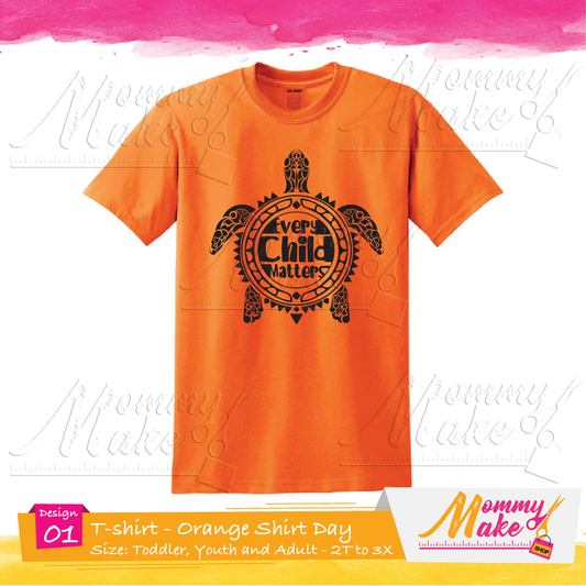 Adult - Every Child Matters – Orange Shirt Day - Cotton