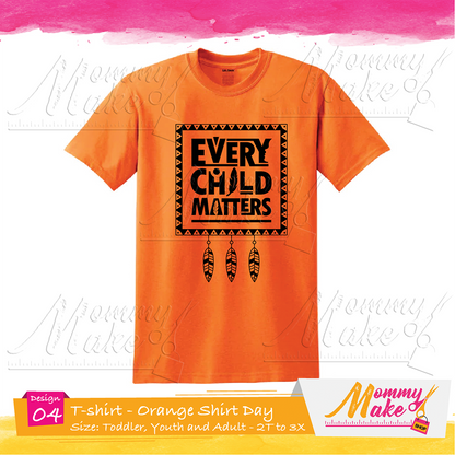 Kids - Every Child Matters – Orange Shirt Day - Cotton