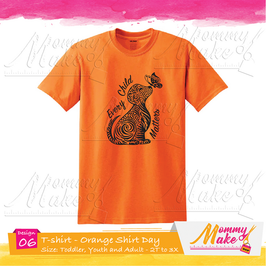 Kids - Every Child Matters – Orange Shirt Day - Cotton