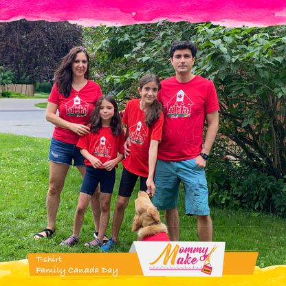 Canada Day T-shirt - Family Canada - Brazil